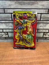 JARU, Inc DINO WORLD Miniatures, Realistic, Hand Painted, 5 Pieces SEALED!