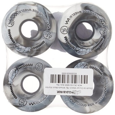 65mm 78A Longboard Wheels Set for Skateboarding, Carving, Cruising