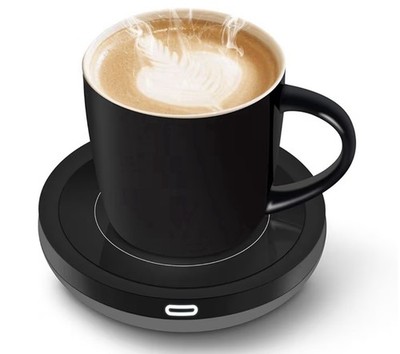BESTINNKITS Smart Coffee Cup Warmer Set, Auto On/Off Gravity-induction Mug Of...