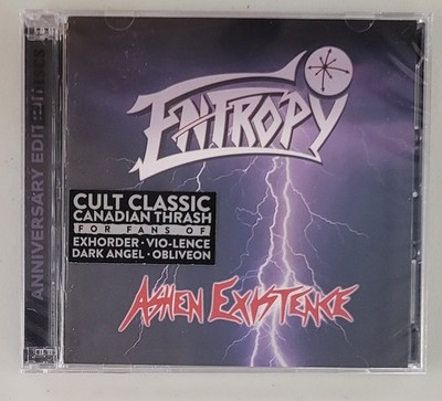Entropy Ashen Existence New 2 CD Anniversary Edition Machine's Way Thrash Metal