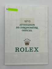 ROLEX GMT Master II 16710 watch Paper A serial 1999 #1646
