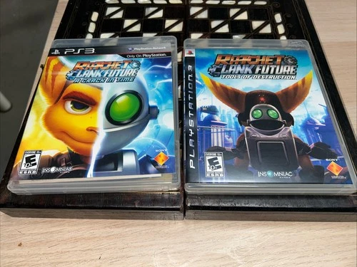 Ratchet & Clank Future PS3 Lot Of Two Games (Sony,PlayStation 3,2007 & 2009) CIB