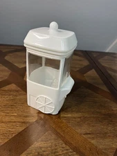 Bullseye Playground Glass Popcorn Cart Candy Canister White Jar Target