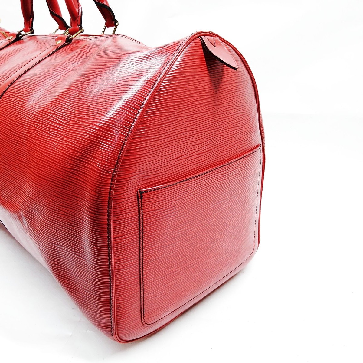 Louis Vuitton LV Boston Bag Keepall 55 Reds Epi 2275684 | eBay
