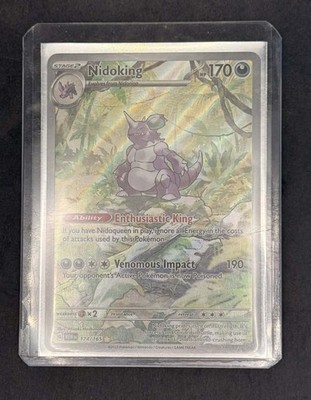 Nidoking 174/165 Illustration Rare 151 Pokemon Near Mint | eBay