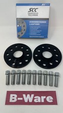 30mm 2x15mm SCC Spurverbreiterung für Audi + Radschrauben Spurplatten 5x112 57,1