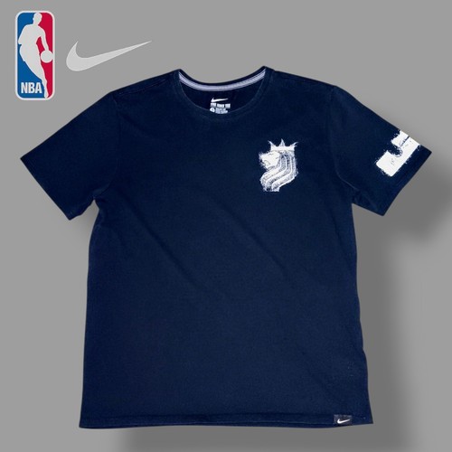 LeBron James’ Nike Dri-FIT Black Graphic Print Tee - L