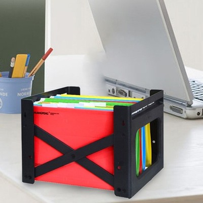 A4 for File Folder Organizer Adjustable Book Shelf Business Document Storage