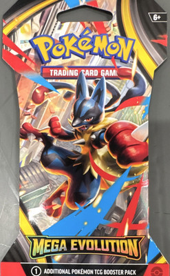 Pokémon TCG Mega Evolution Booster Pack Lucario English Nintendo