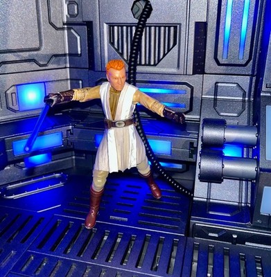 Star Wars Clone Wars ROTS Jedi Master Valis Hurron custom 3.75'' Figure lot