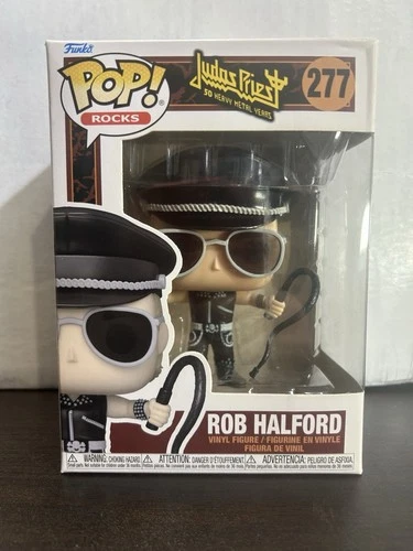 Rob Halford - Judas Priest - Rocks Vaulted Funko Pop 277 With Protector