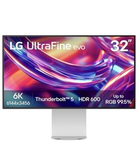 LG 32U990A-S 32Inch Ultrafine 6K Monitor Nano IPS Black T-bolt 5 HDMI - Open Box