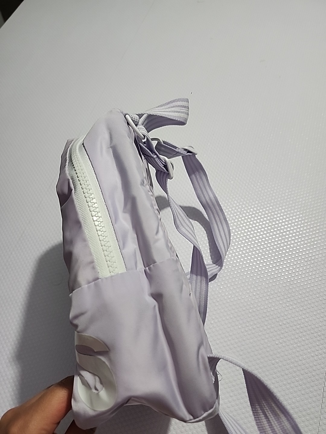 Adidas Pre Owned Linear Mini Backpack purple hue … - image 10