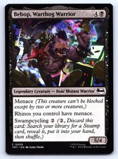 MTG Bebop Warthog Warrior Normal C Teenage Mutant Ninja Turtles TMT 59 NM Magic