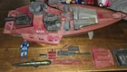 Vintage GI Joe Moray Hydrofoil Vehicle 1985 Hasbro 80s Toys Cobra, Incomplete