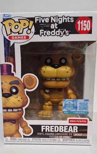 FNAF Fredbear Funko Pop #1150 Entertainment Earth Exclusive LE 9500    SOLD OUT