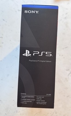 New In Box PlayStation 5 PS5 Digital Edition 1TB - New, Sealed. 2