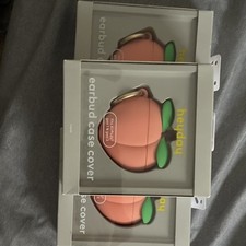 heyday Peach Earbud Case Cover for Apple AirPods Gen 1  Gen 2