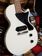 Epiphone Billie Joe Armstrong Les Paul Junior Classic White (Bolt On Ver)