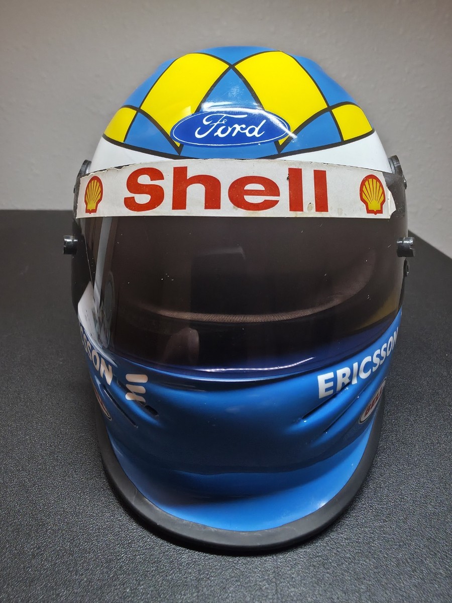 Kenny Brack 1/2 Bell Helmet 2001 Team Rahal Shell CART Indy Racing No Box |  eBay
