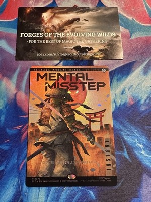 Mental Misstep Foil TMNT The Last Ronin Secret Lair Teenage Mutant Ninja Turtles