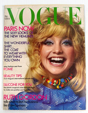 Vogue Magazine March 15, 1971 Goldie Hawn