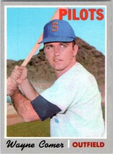 1970 Topps #323 Wayne Comer NM-MT