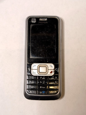 Nokia 6120 Classic Phone - Untested, For Parts or Repair Good Cosmetic Condition
