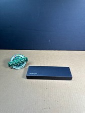 StarTech TB3DK2DHV Thunderbolt 3 Dual 4K Docking Station, No Power Supply