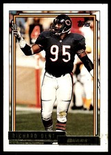 Richard Dent 1992 Topps #128 Chicago Bears NFL READ FREE SHIPPING AutographDen