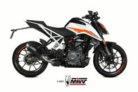 Auspuff Endtopf Mivv Gppro KTM 390 Duke 2021 - 2023