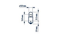 Narva GlüHlampe Park-/Positionsleuchte 17131 12V T4W 4W FüR 19E VW BMW Golf 1G1