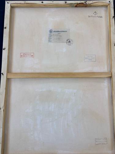 Rene Magritte (Handmade) Oil On Canvas Painting Framed Signed and Stamped - Picture 4 of 4
