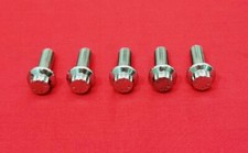 HARLEY ARP 12 POINT POLISHED STAINLESS STEEL REAR BRAKE ROTOR BOLT KIT SET
