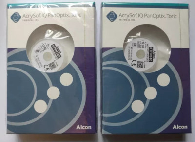 2er Pack x Alcon TriFocal IOL #TFNT40 +17,5D 13mm CYL 2,25 Toriq Acryl PanOptix