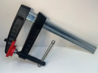 NOS BESSEY Germany TG20K HD Cast Iron Screw Clamp with Tommy Bar 8" x 4"