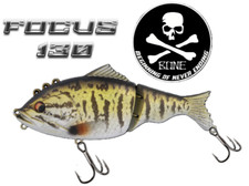 Bone Focus 130 Multi-Function Swimbait - SMALLMOUTH BASS -