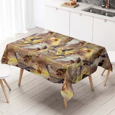 Nappe En Toile Cirée Sweet Chalet 06211-00 Carrée Ronde Ovale