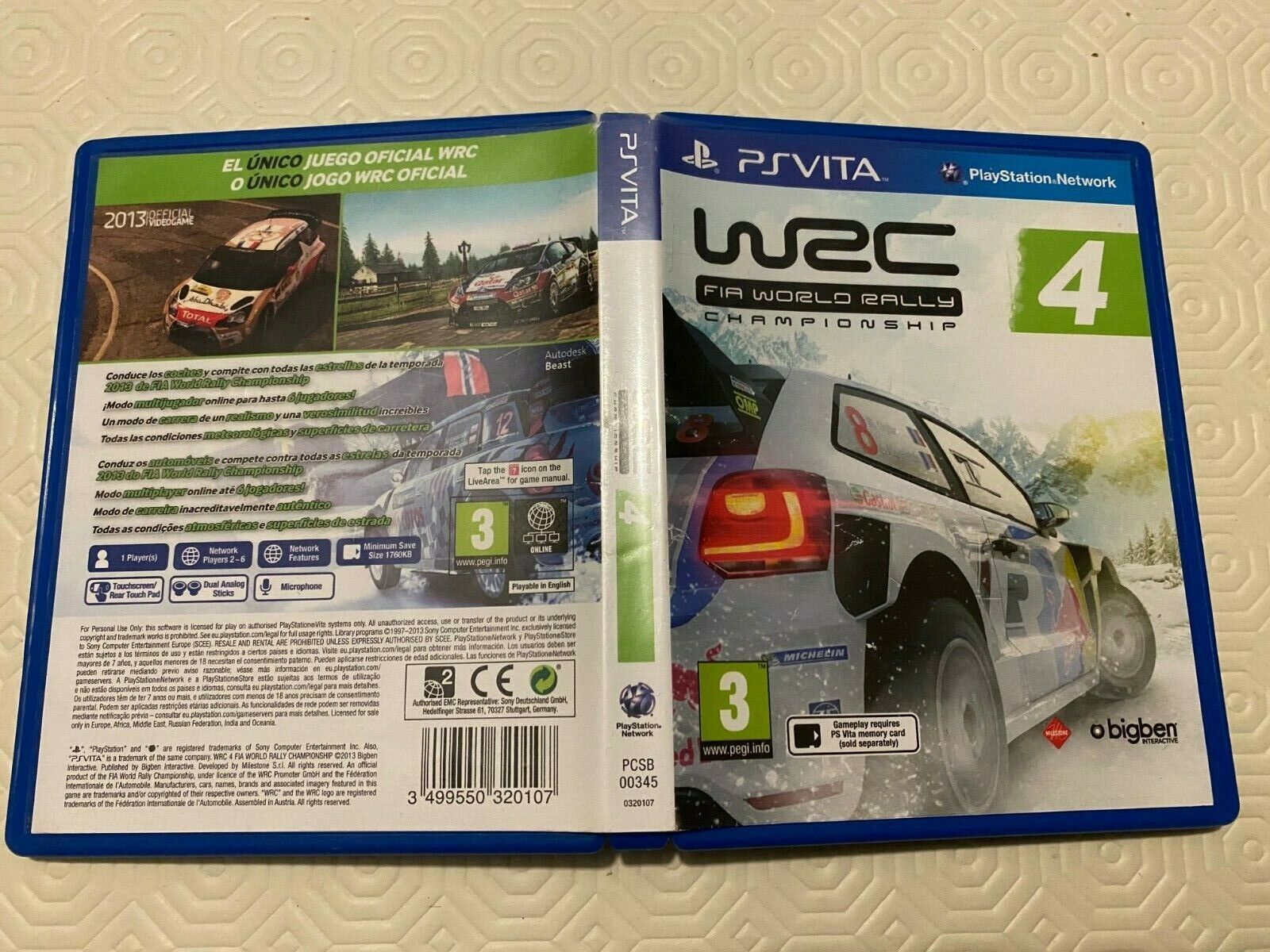 Jogo WRC 6 FIA World Rally Championship