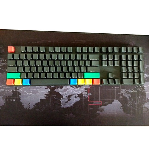Black PBT Keycap Set for IKBC/Filco/Ducky Cherry Mx keyboard - Picture 7 of 9