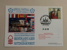 Brighton V Nottingham Forest 1999 1st Visitors To Withdean Dawn First Day Cover
