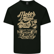 Motor Legend Biker Motorbike Motorcycle Mens Cotton T-Shirt Tee Top