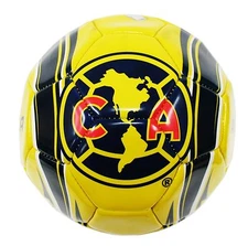 Club America Soccer Ball-Home (Silver, 5) [Sports]