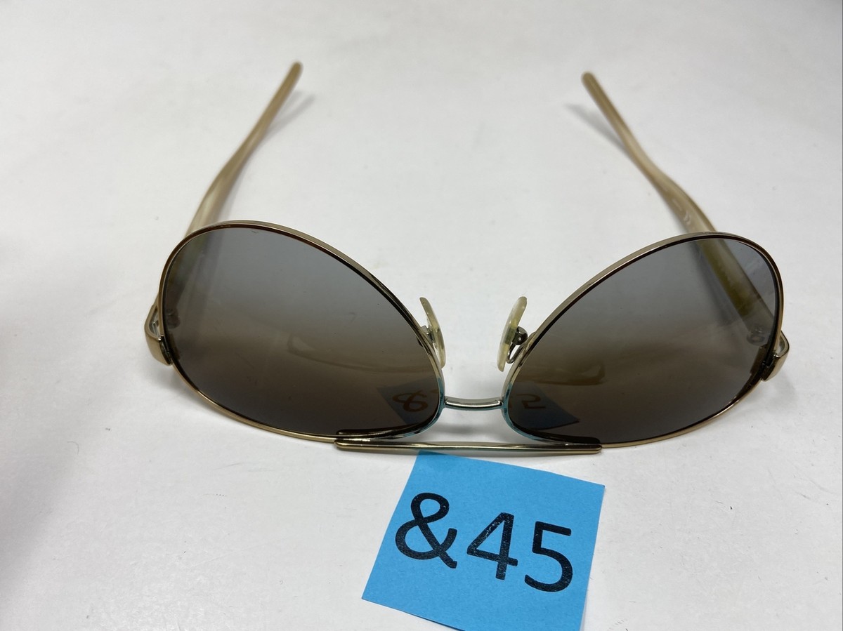 Ralph Lauren Ra 4004 101/T5 Gold/Cream Authentic Eyeglasses 59-13-130 Sunglasses Ralph RA 4004 (101/13) RA4004 Woman | Free  main image 4