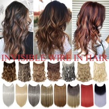 100 Natural As Human Thick Invisible Wire Softs Secret Wire In Hair Extensions