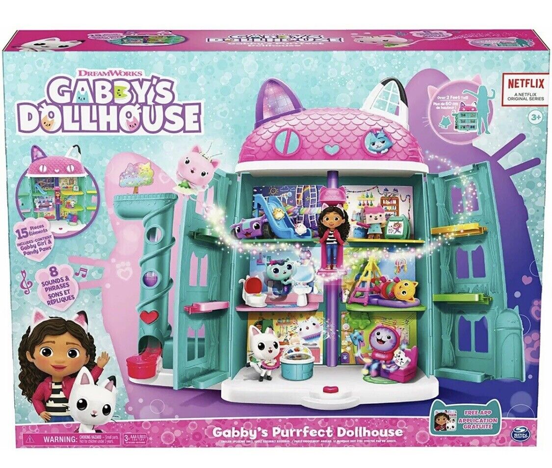 Gabby's Dollhouse Purrfect Dollhouse Playset : Target