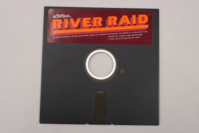 Jeu Vidéo Rétro River Raid Pour Commodore 64 - Édition Activision, Très Bon état