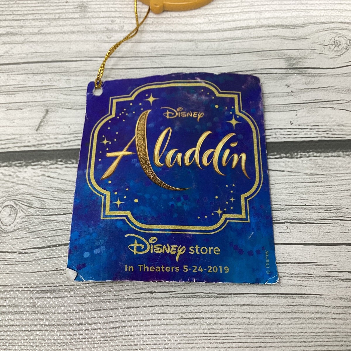 Disney Store Exclusive Aladdin Key 2019 Limited Edition With Tag