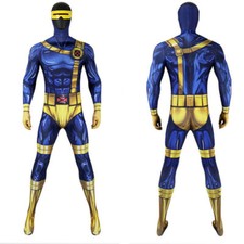X-Men '97 Cyclops Jumpsuit Scott Cosplay Costume Superhero 3D Bodysuit Halloween