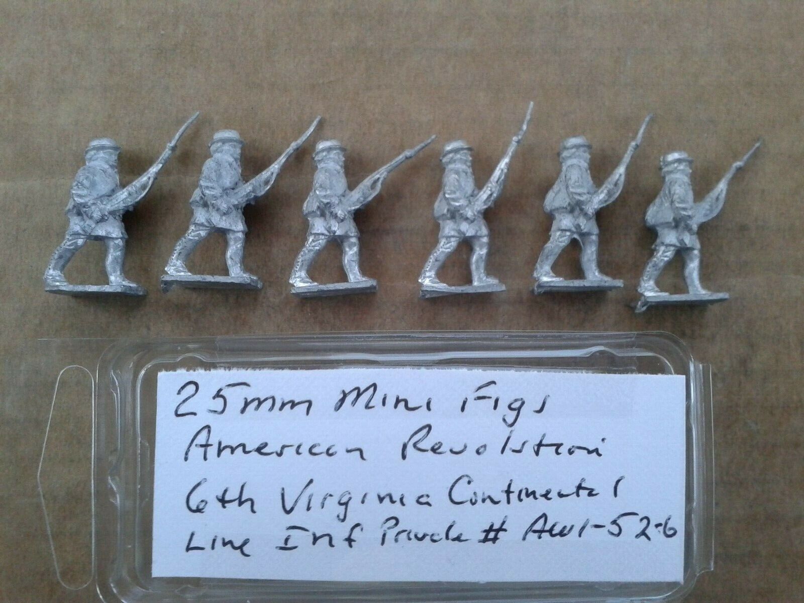 25mm Mini Figs Daily bargain All items in the store sale American revolution Virginia Continental Line 6th